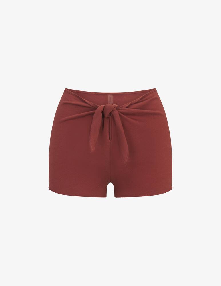 rinascente SKIMS Tie front beach shorts