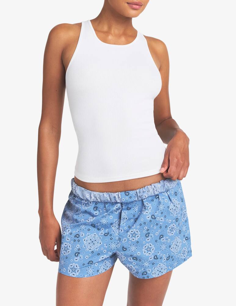 rinascente SKIMS Paisley tank and boxer set