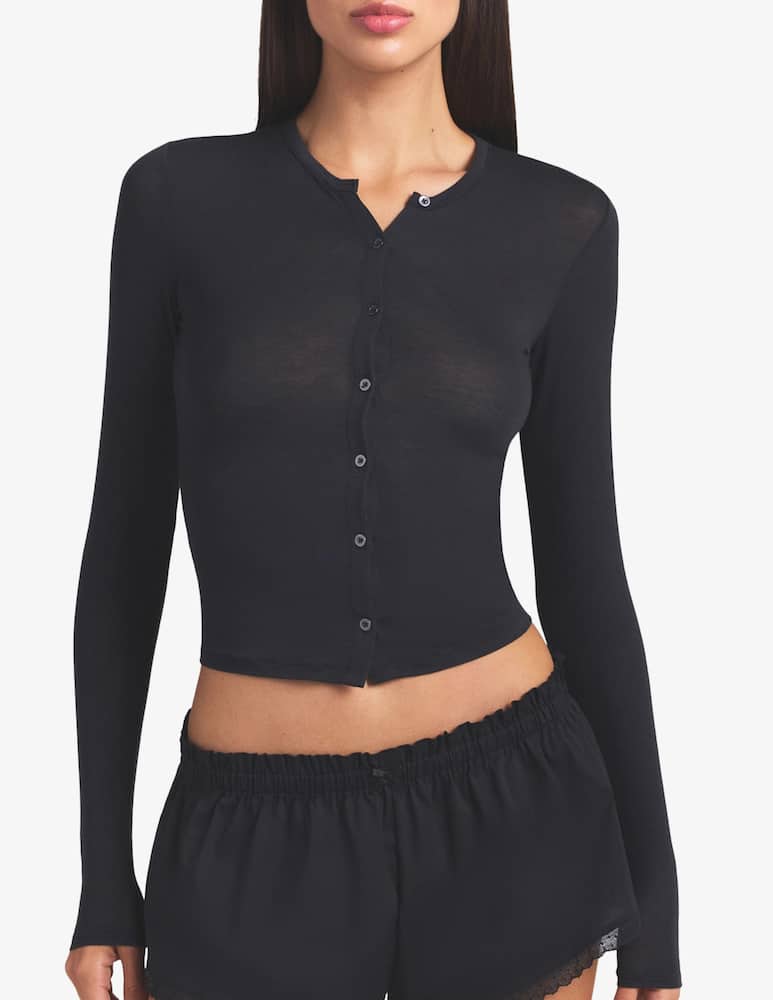 SKIMS Cardigan a manica lunga - immagine 1