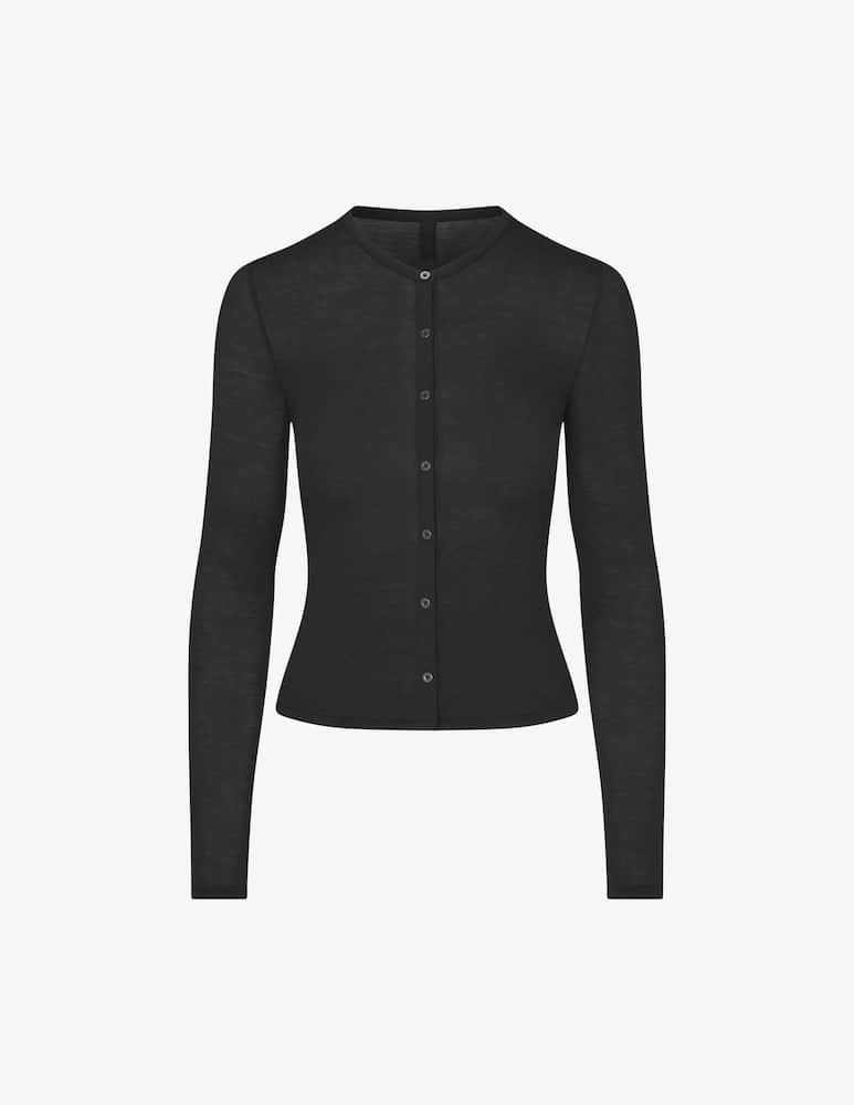 SKIMS Cardigan a manica lunga - immagine 4