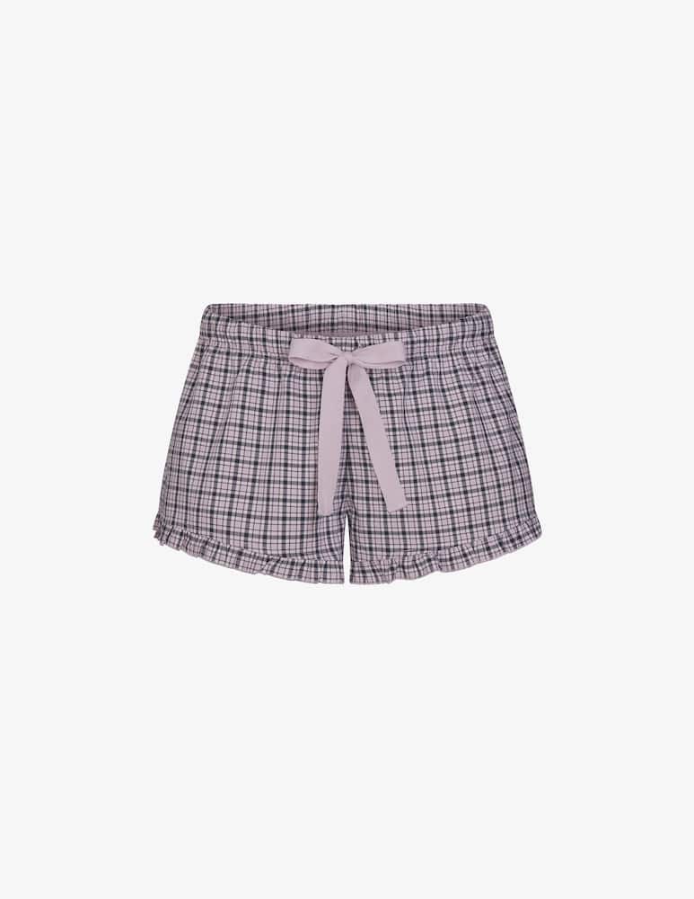 SKIMS Shorts con volant a quadri - immagine 1 SKIMS Shorts con volant a quadri - immagine 1