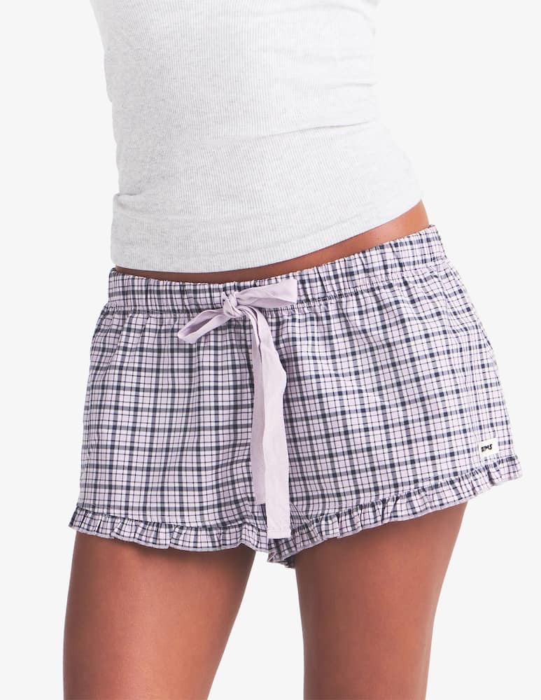 SKIMS Shorts con volant a quadri - immagine 2 SKIMS Shorts con volant a quadri - immagine 2