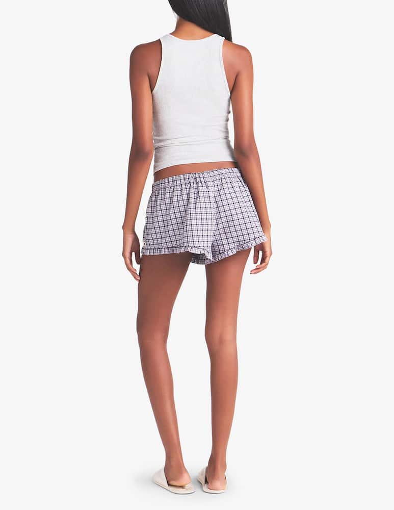 SKIMS Shorts con volant a quadri - immagine 5 SKIMS Shorts con volant a quadri - immagine 5