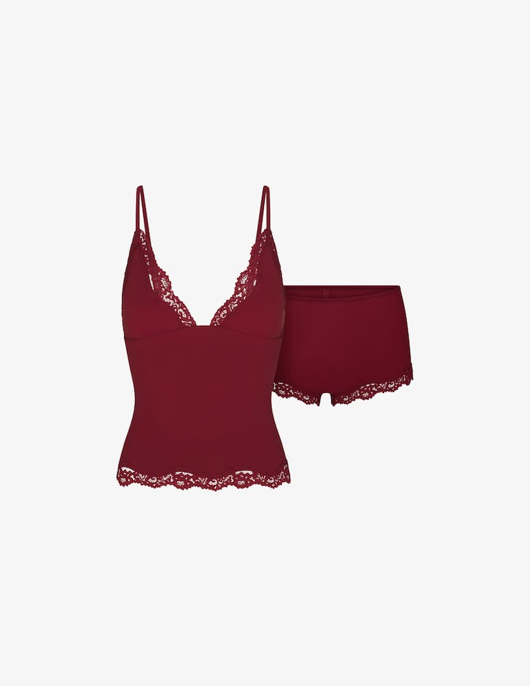 SKIMS Set completo intimo cami e boyshort - immagine 1