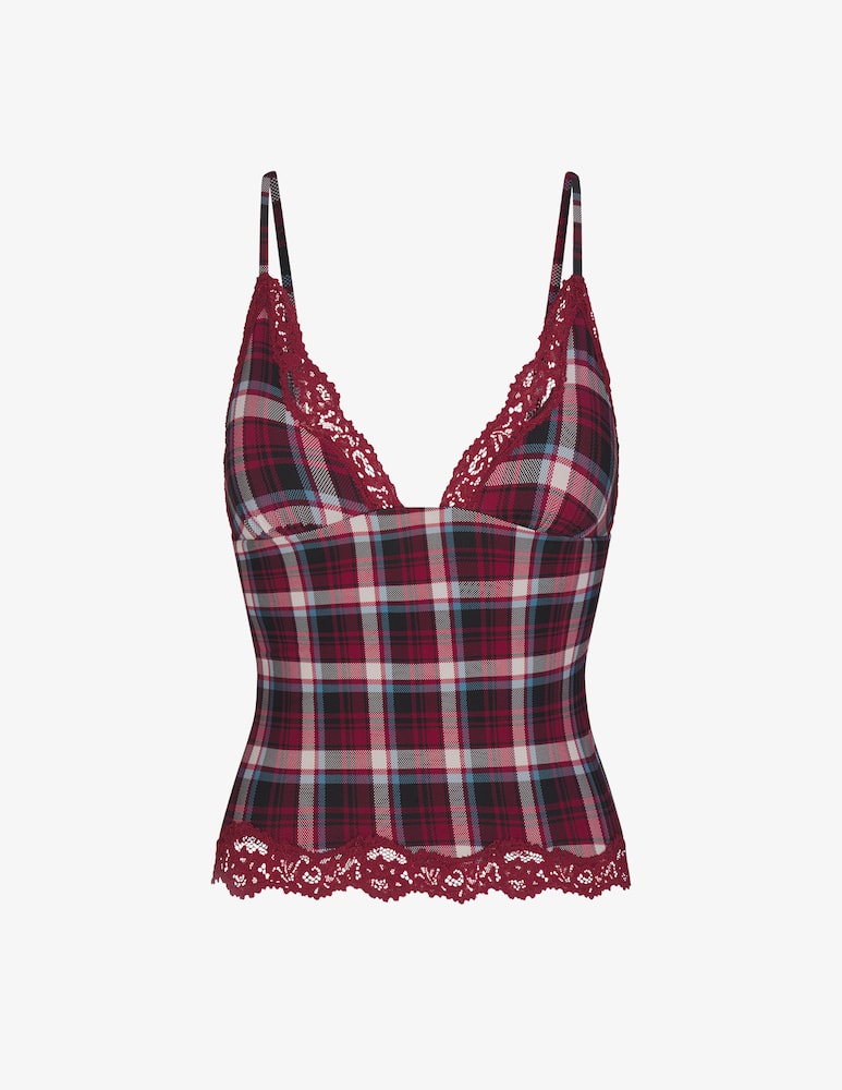 SKIMS Set intimo scozzese in pizzo - immagine 7 SKIMS Set intimo scozzese in pizzo - immagine 7