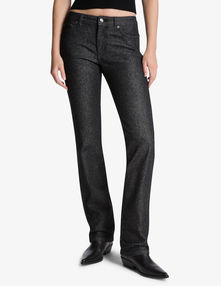rinascente Michael Michael Kors Studded cigarette jeans