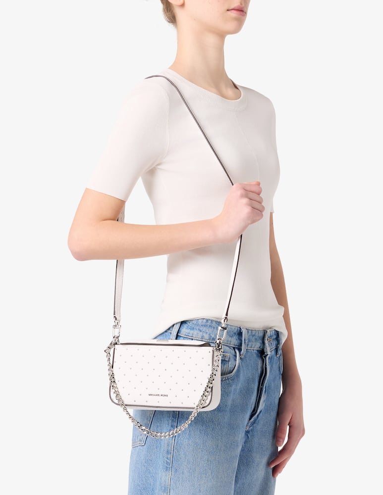 rinascente Michael Michael Kors Borsa pouchette Bryant con borchie