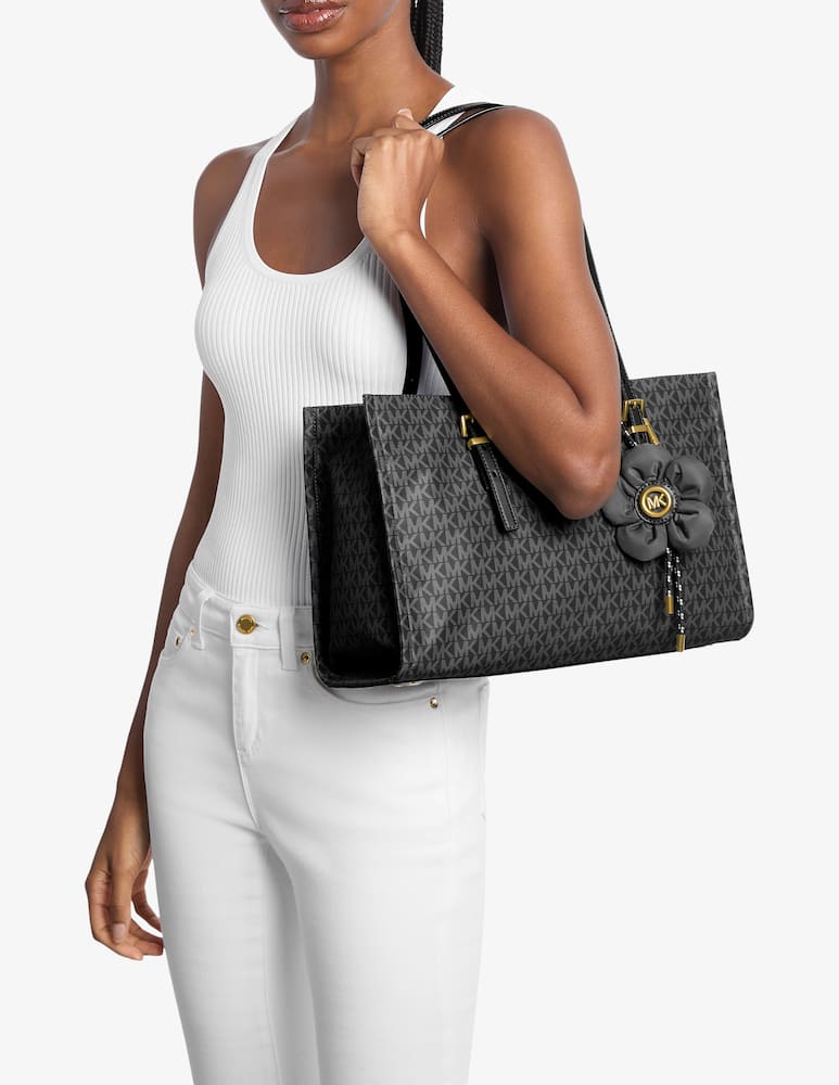 rinascente Michael Michael Kors Borsa shopper con charm fiore