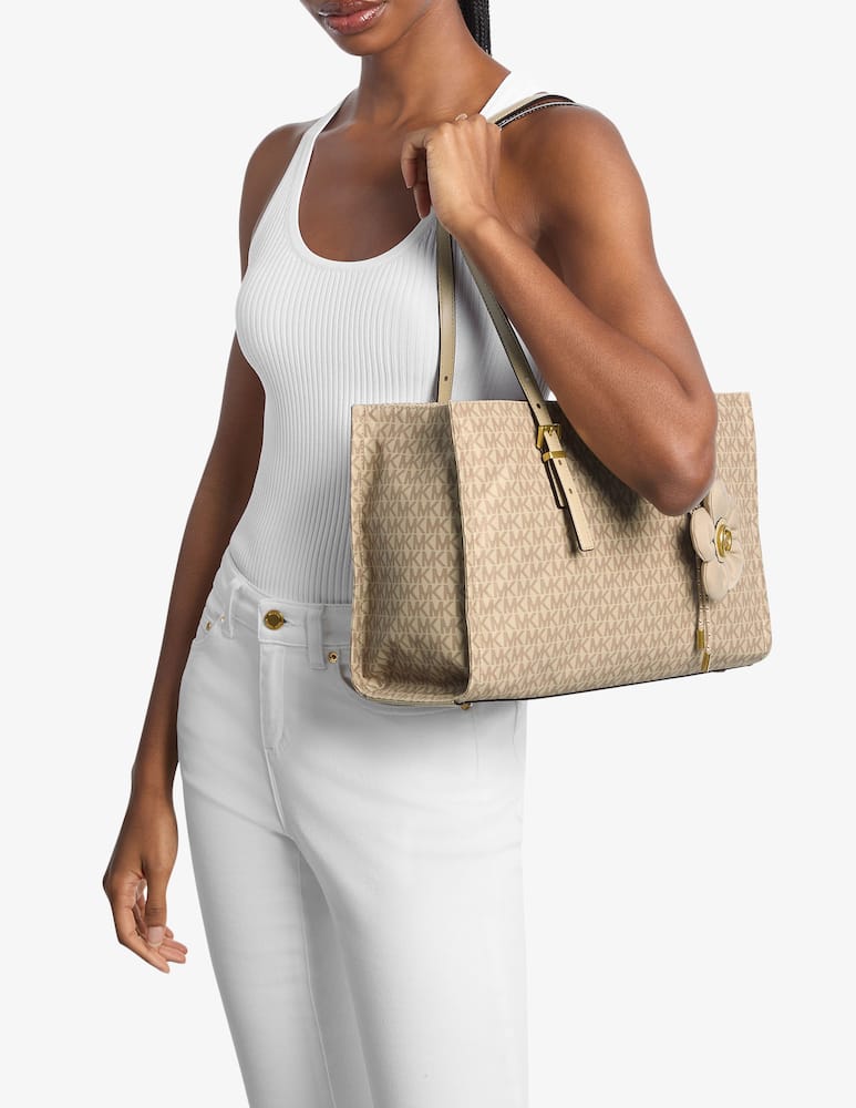 rinascente Michael Michael Kors Tote bag with flower charm
