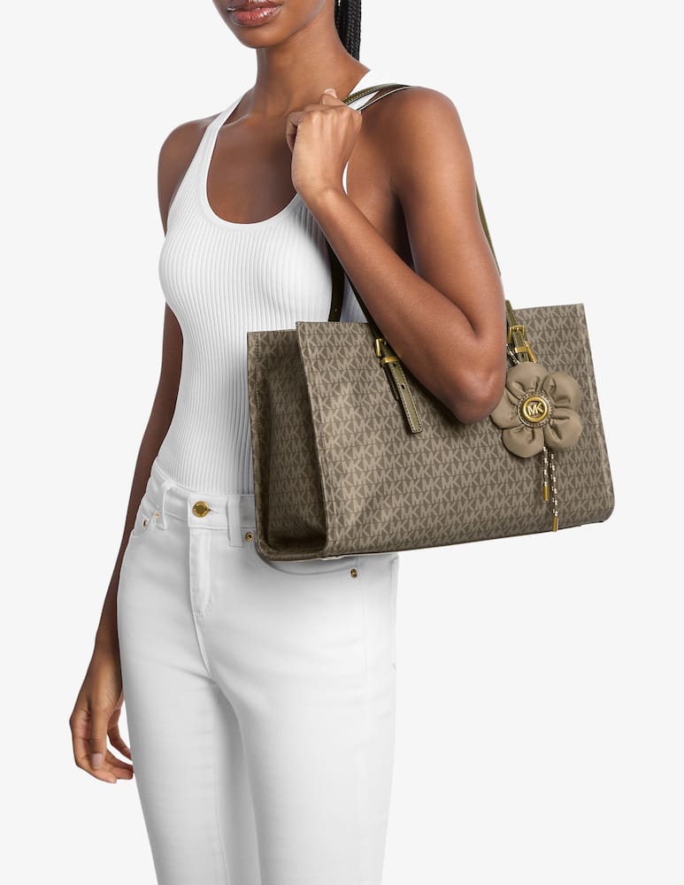 rinascente Michael Michael Kors Tote shoulder bag with charm