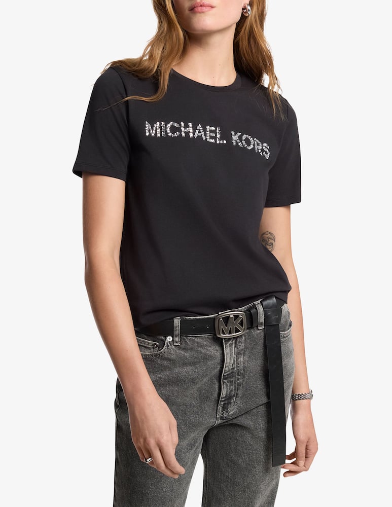 rinascente Michael Michael Kors T-shirt con strass