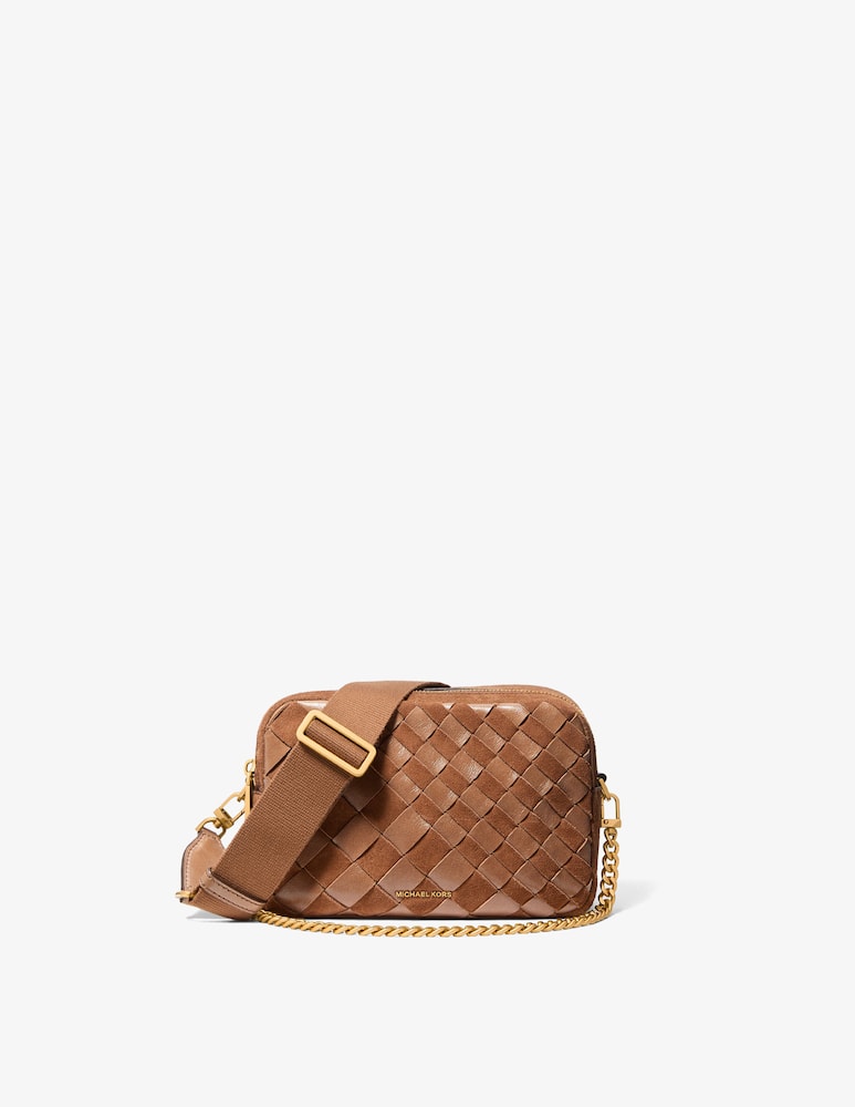 rinascente Michael Michael Kors Woven camera crossbody bag