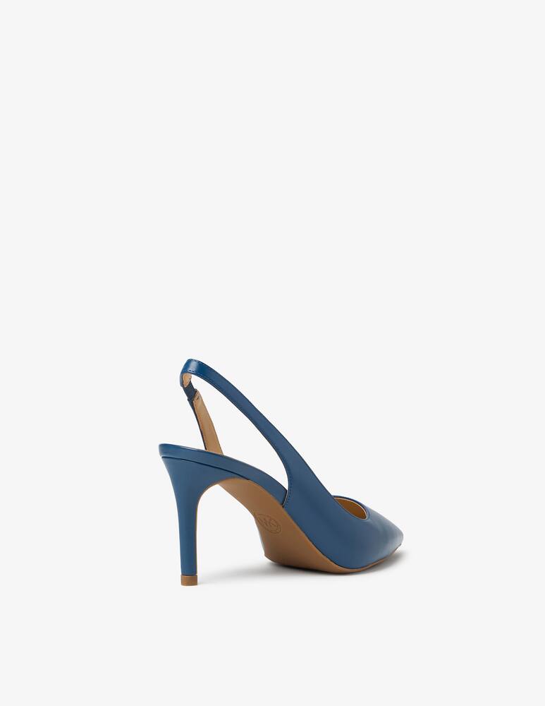 Michael Michael Kors Alina leather slingback heels - picture 3