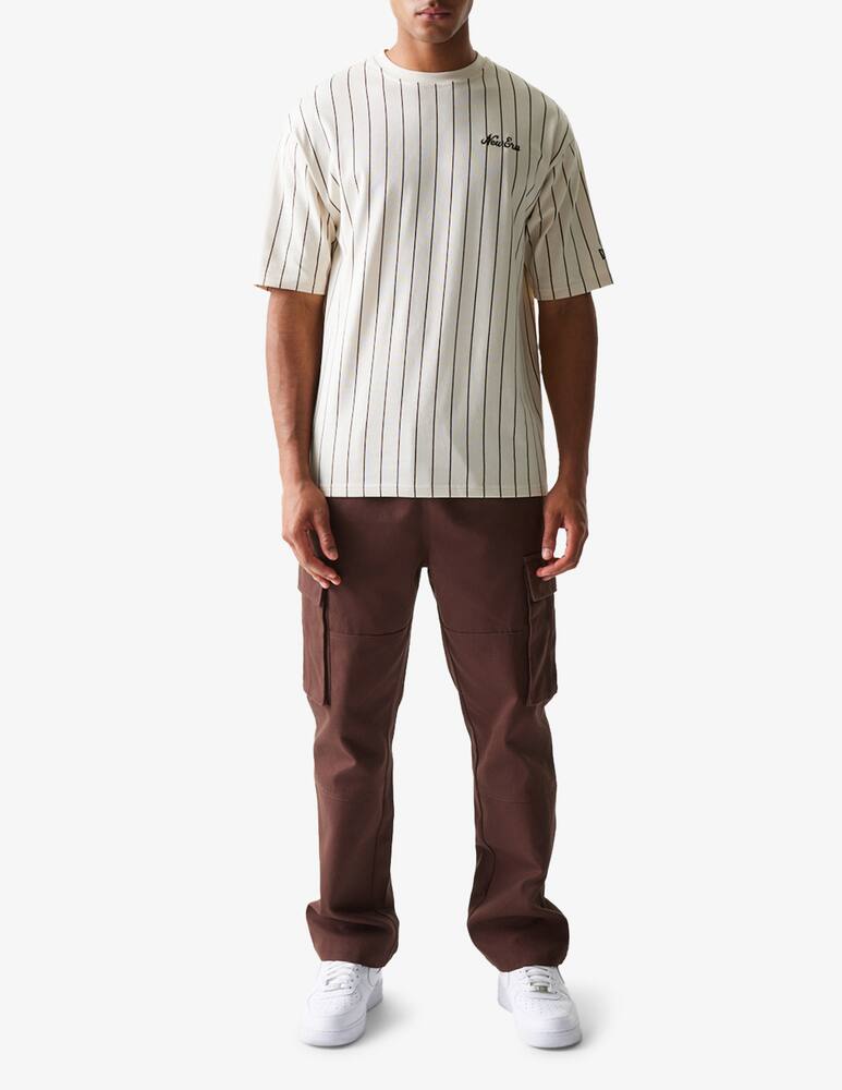 rinascente New Era New era pinstripe t-shirt