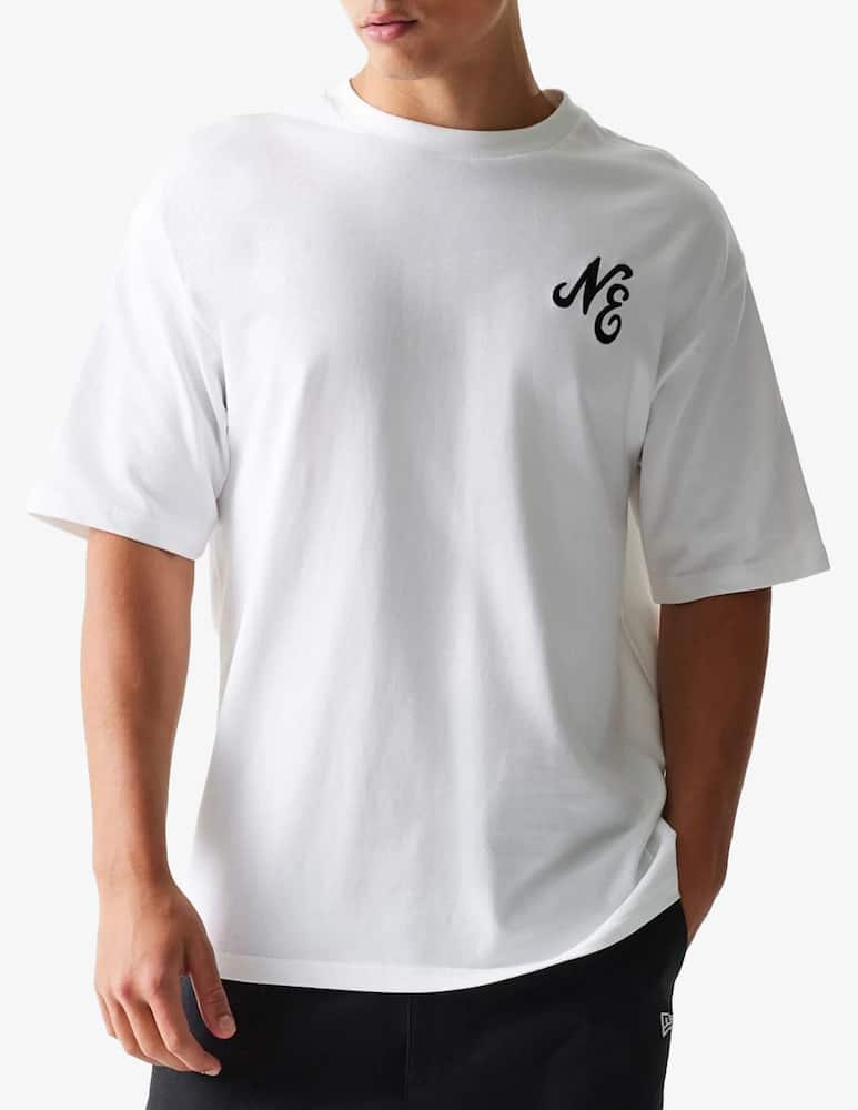 rinascente New Era Floral graphic logo t-shirt