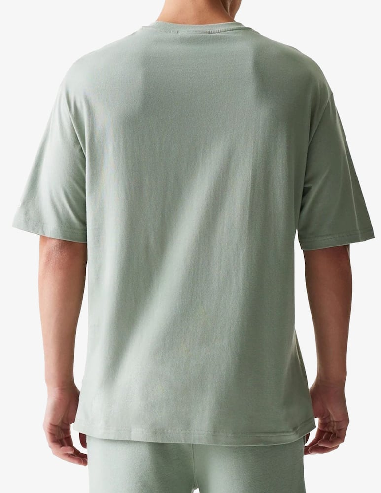 rinascente New Era Los Angeles logo t-shirt