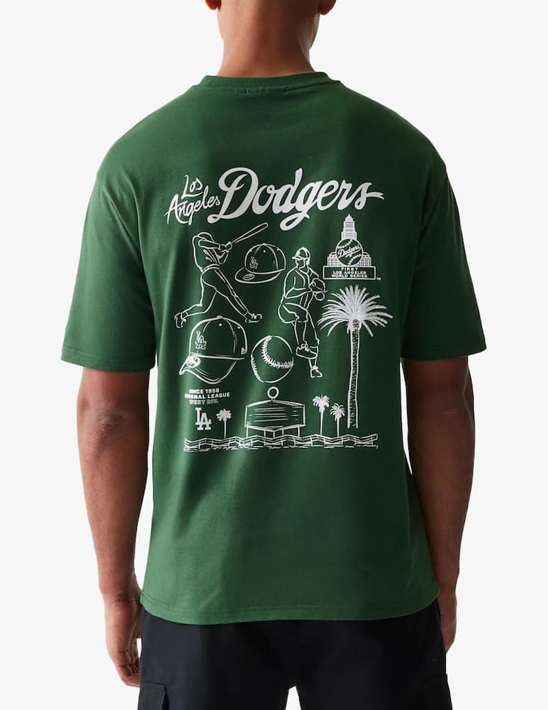 rinascente New Era Baseball graphic los angeles dodgers t-shirt