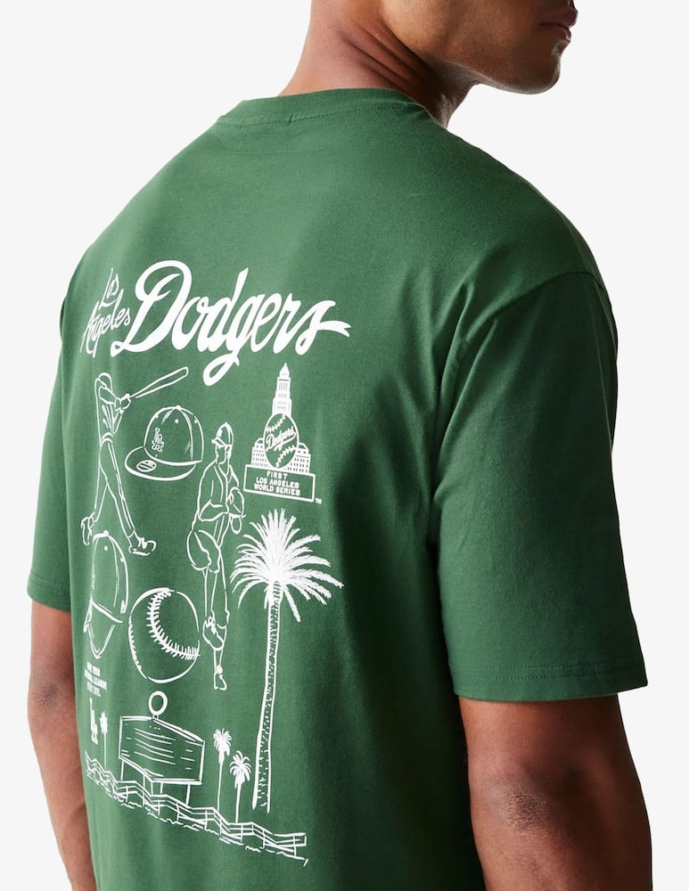 rinascente New Era Baseball graphic los angeles dodgers t-shirt