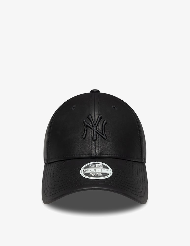 rinascente New Era Faux leather baseball cap