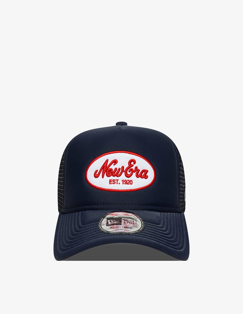 rinascente New Era New Era patch trucker cap