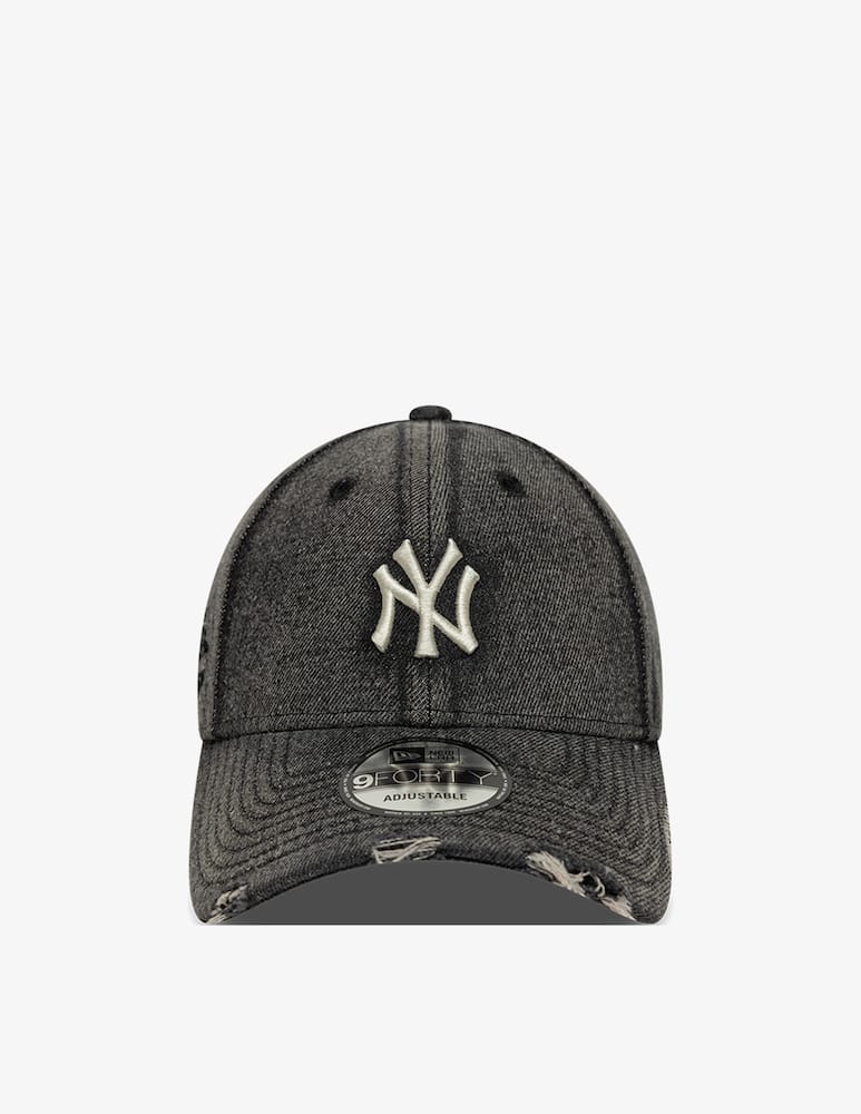 rinascente New Era Acid wash denim New York Yankees cap