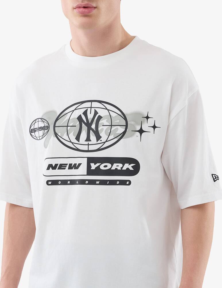 rinascente New Era Yankees globe logo t-shirt