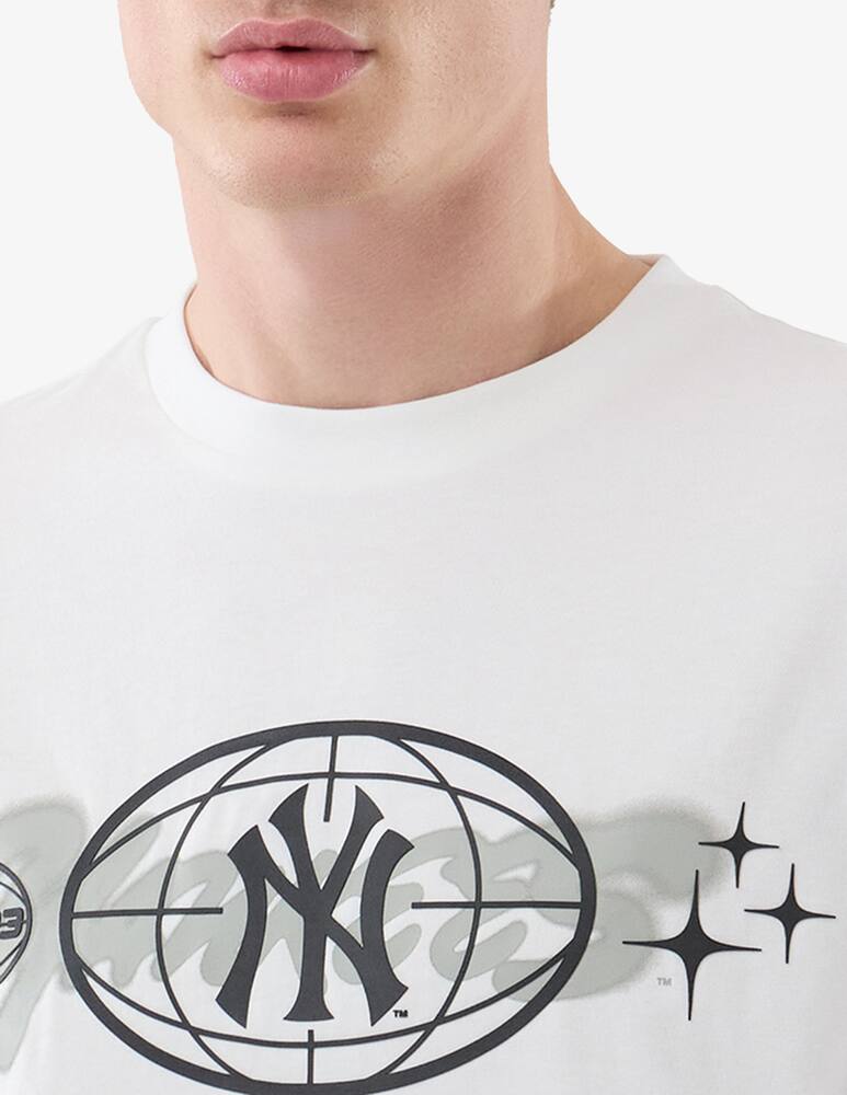 rinascente New Era Yankees globe logo t-shirt