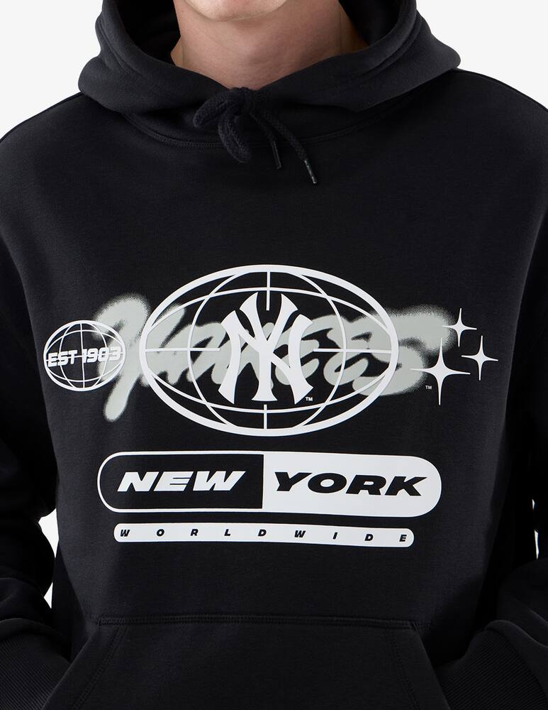 rinascente New Era Felpa cappuccio logo New York Yankees