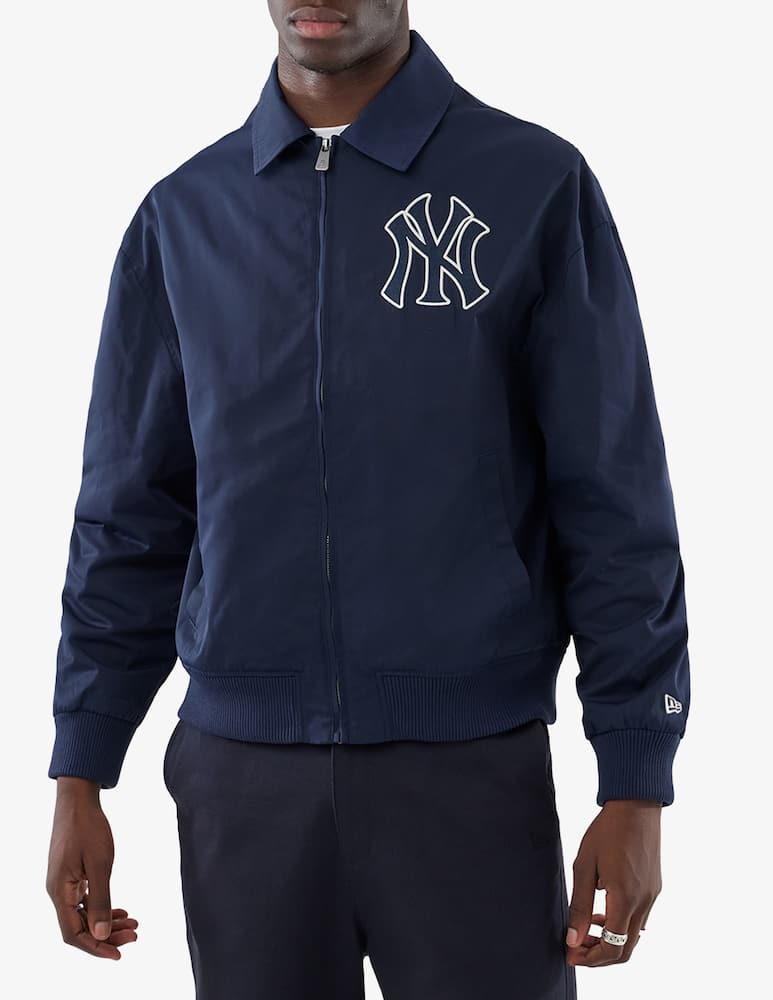 rinascente New Era Yankees logo collared jacket