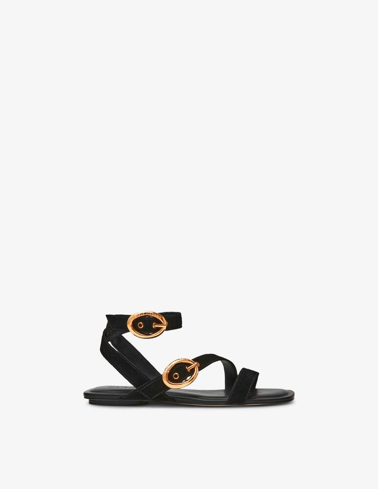 Steve Madden Sandalo flat in suede Karmin - immagine 1 Steve Madden Sandalo flat in suede Karmin - immagine 1