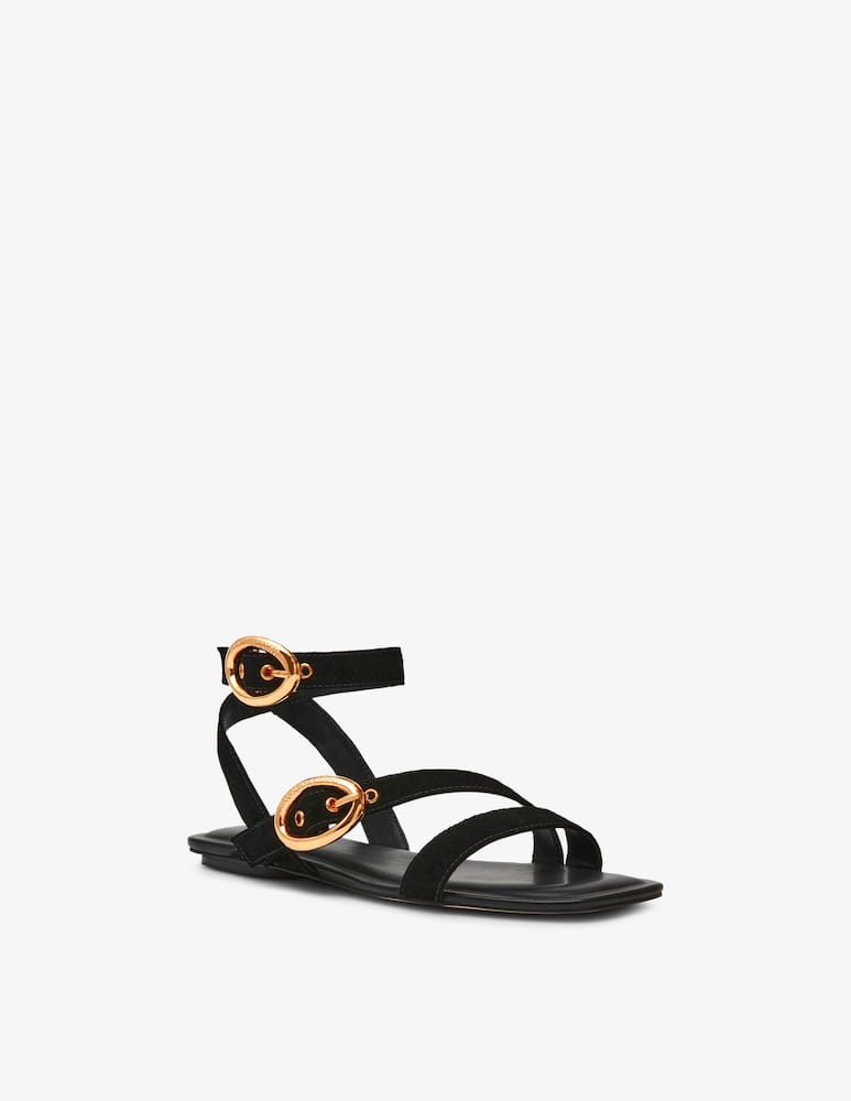 Steve Madden Sandalo flat in suede Karmin - immagine 2 Steve Madden Sandalo flat in suede Karmin - immagine 2