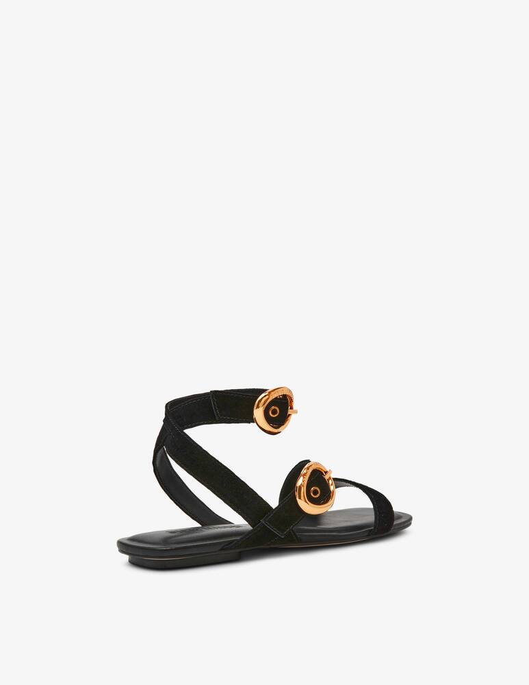 Steve Madden Sandalo flat in suede Karmin - immagine 3 Steve Madden Sandalo flat in suede Karmin - immagine 3