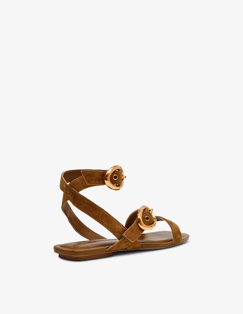 Steve Madden Sandalo flat in suede Karmin - immagine 3 Steve Madden Sandalo flat in suede Karmin - immagine 3