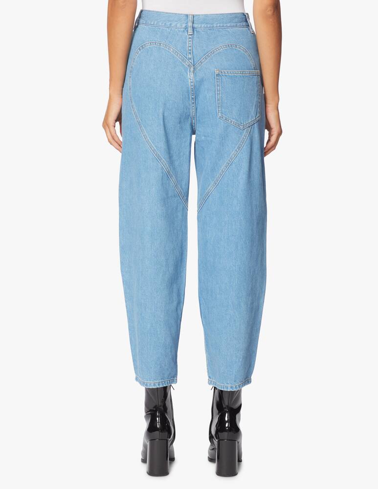 rinascente Area Jeans a vita alta Crystal Heart