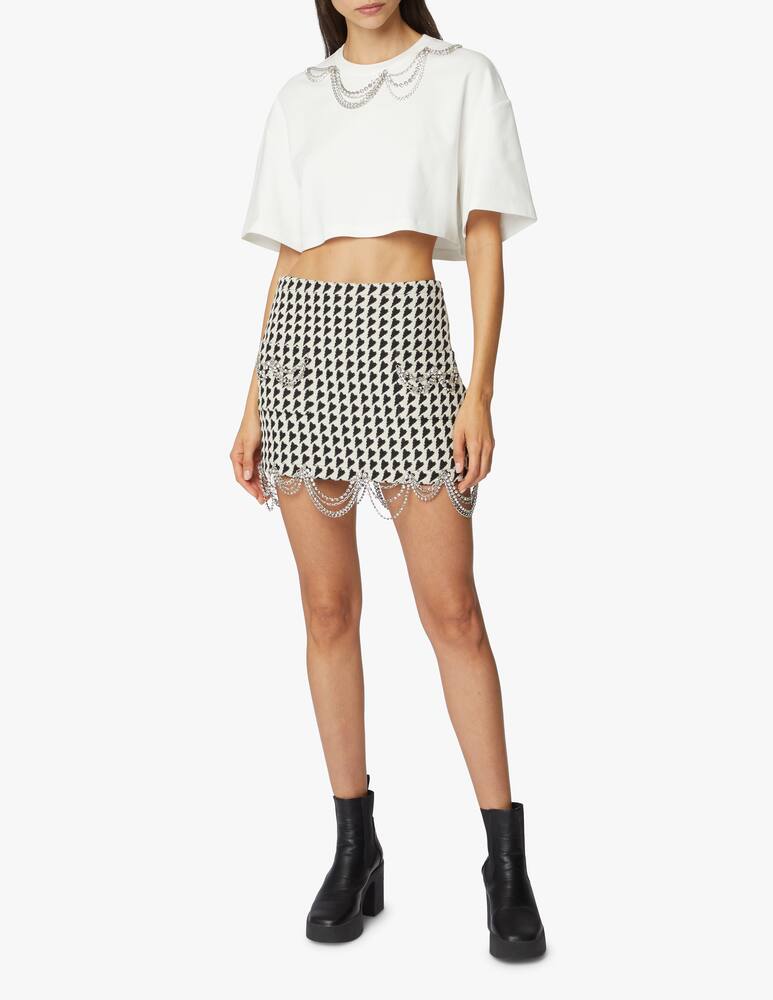 rinascente Area Oversized cropped t-shirt