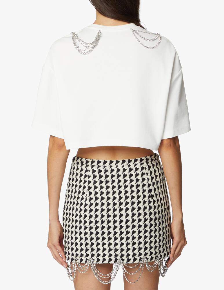 rinascente Area Oversized cropped t-shirt