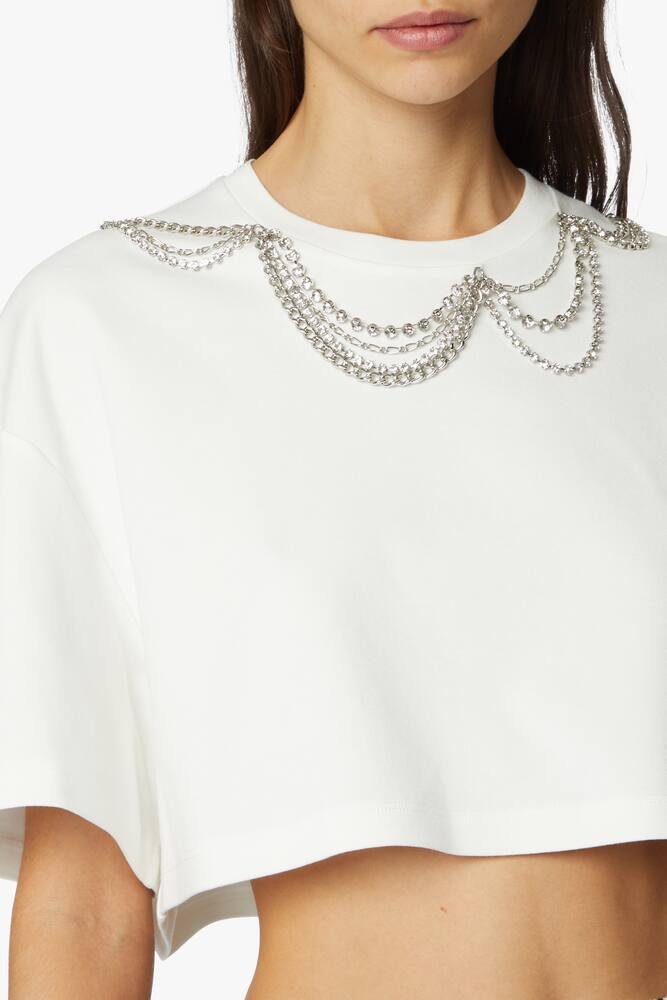 rinascente Area Oversized cropped t-shirt