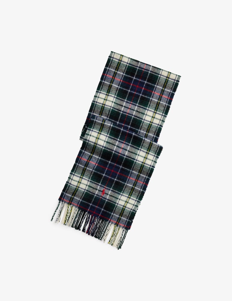 rinascente Polo Ralph Lauren Plaid oblong scarf