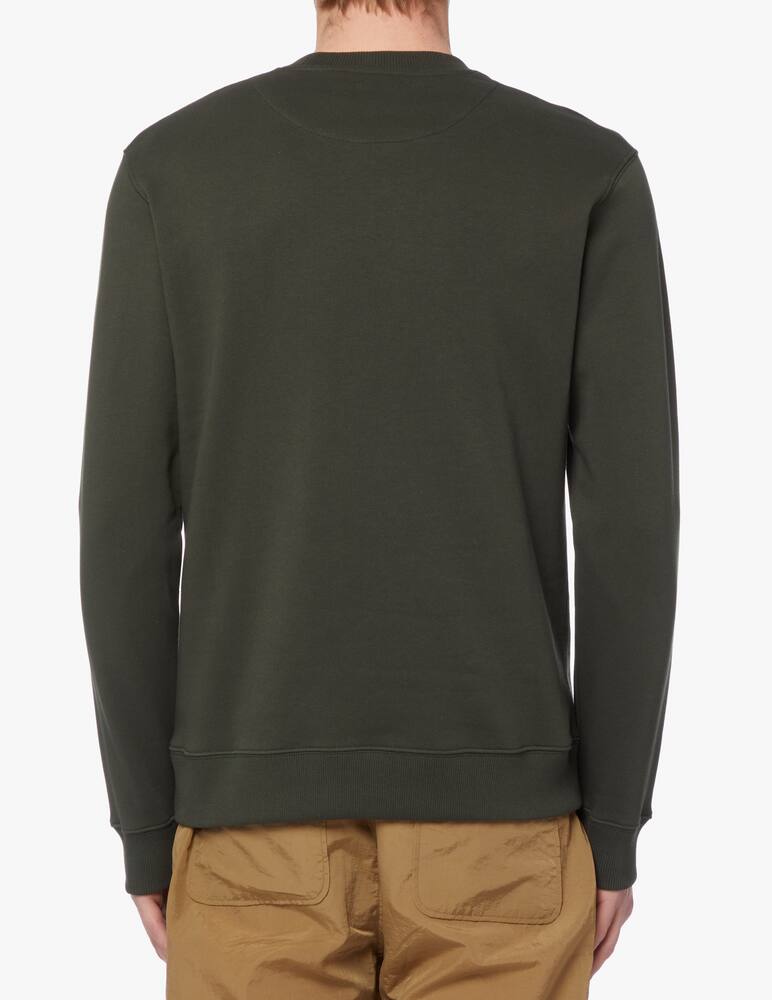 rinascente Kenzo Icon neon roundneck sweatshirt - olive