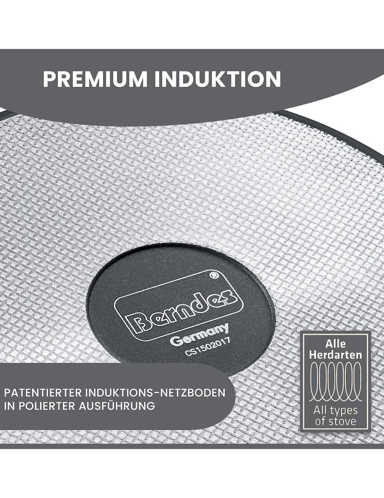 rinascente Berndes Batteria 7 pezzi Alu Special - Nero