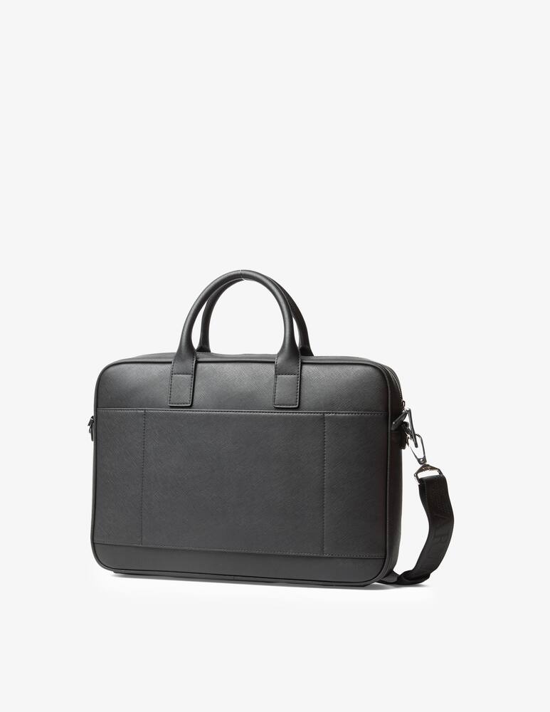 rinascente Emporio Armani New business leather briefcase