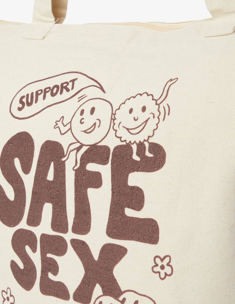 rinascente carne bollente Borsa shopper Security First - Beige