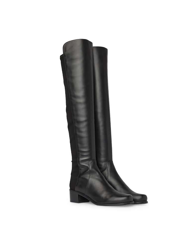 Stuart Weitzman Stivali over the knee reserve in pelle - immagine 3 Stuart Weitzman Stivali over the knee reserve in pelle - immagine 3
