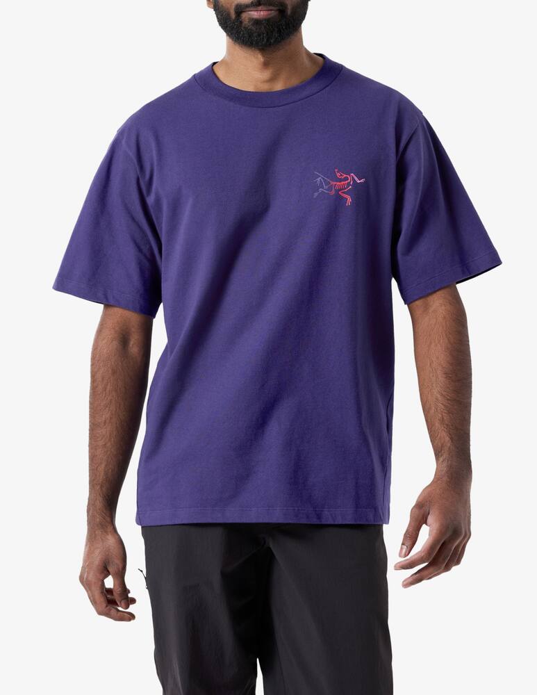 rinascente Arc'teryx Maglia logo sfumato retro