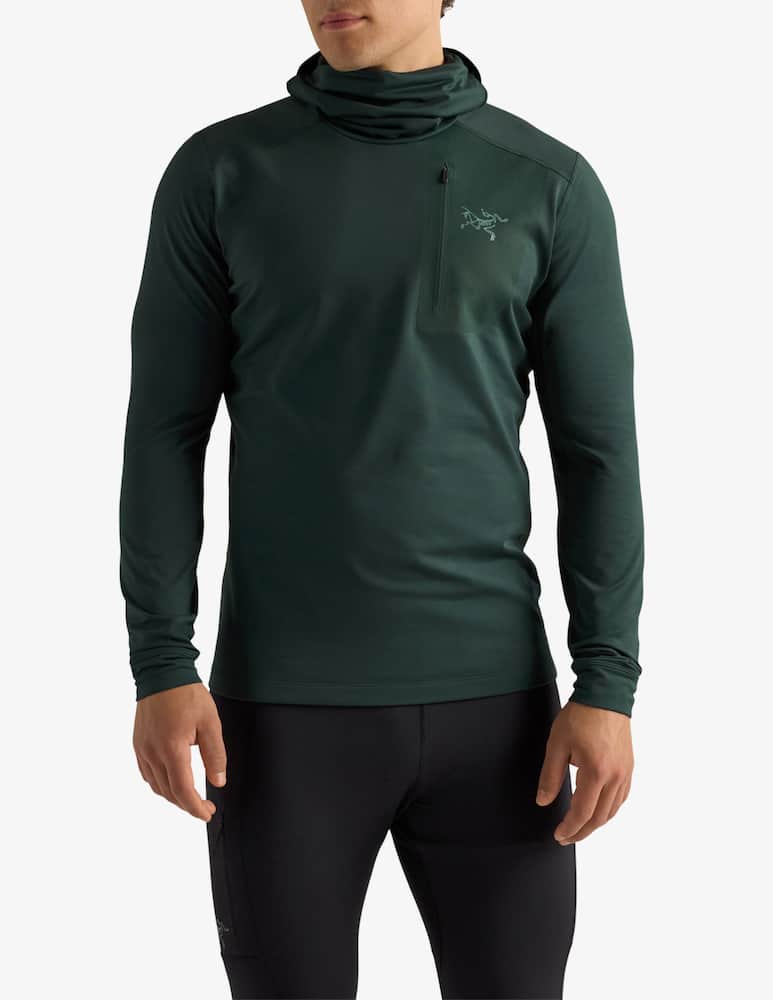 Arc'teryx Felpa con cappuccio balaclava Rho - immagine 1 Arc'teryx Felpa con cappuccio balaclava Rho - immagine 1
