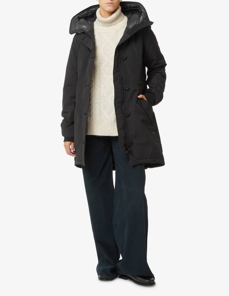 rinascente Canada Goose Rossclair cotton parka - Black