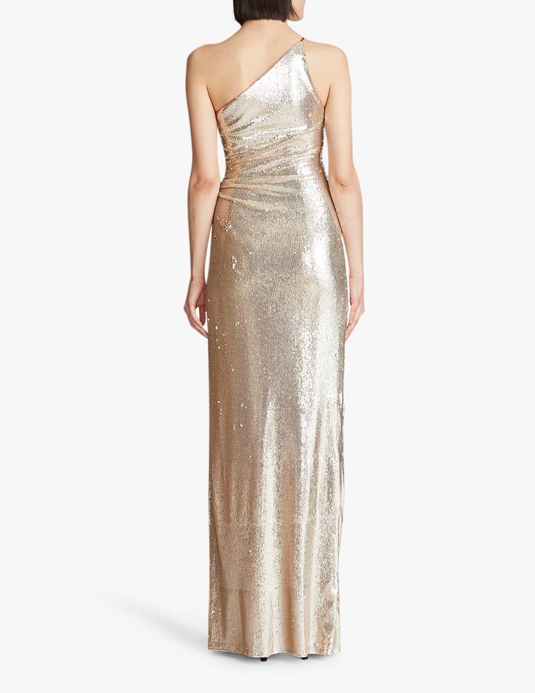 rinascente HALSTON Abito lungo in paillettes Adriana - Oro