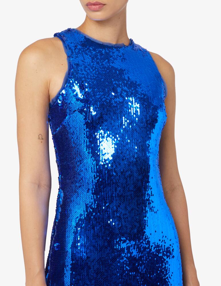 rinascente HALSTON Vestito lungo con paillettes Hasia