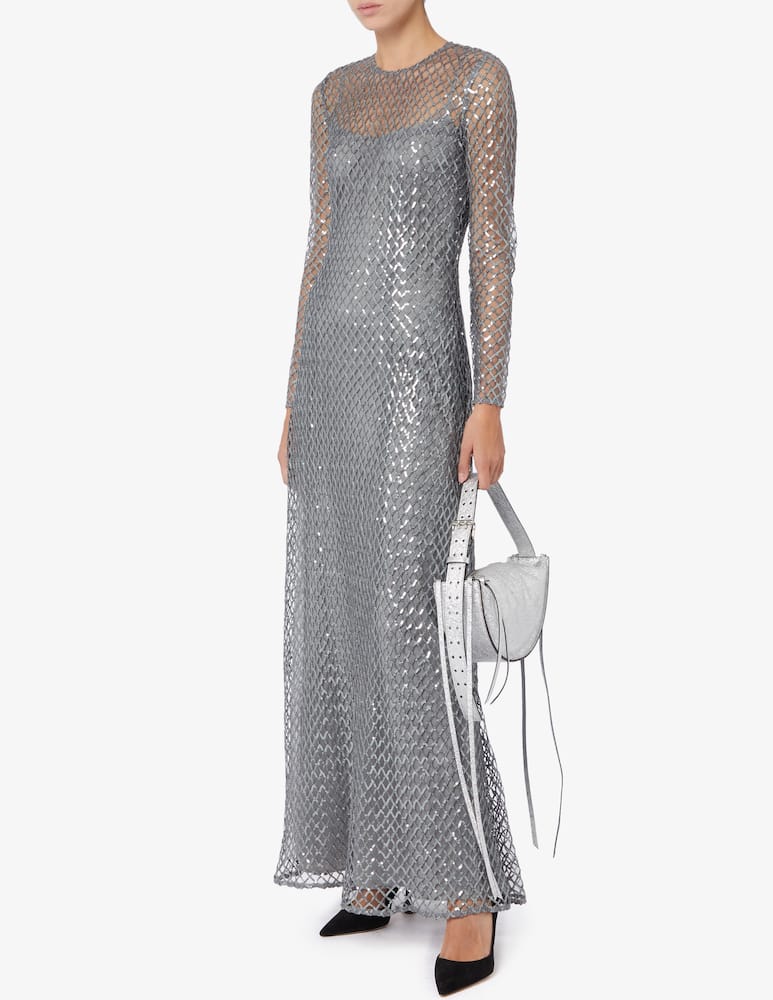 HALSTON Vestito lungo con paillettes Kirsten - immagine 2 HALSTON Vestito lungo con paillettes Kirsten - immagine 2