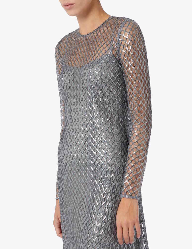 HALSTON Vestito lungo con paillettes Kirsten - immagine 4 HALSTON Vestito lungo con paillettes Kirsten - immagine 4